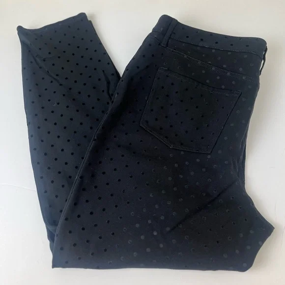Black Polka Dot Pants - Picture 1 of 4